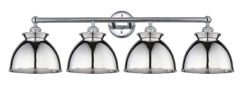 Dust - Resistant Industrial Lighting for Dirty WorkspacesEdison Four Light Bath Vanity Dust - Resistant Industrial Lighting for Dirty WorkspacesEdison Four Light Bath Vanity