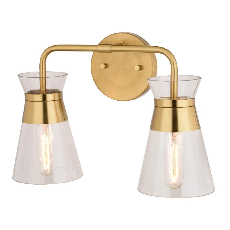 Low - Bay Industrial Lighting Fixtures for Small FactoriesHarper Two Light Vanity
