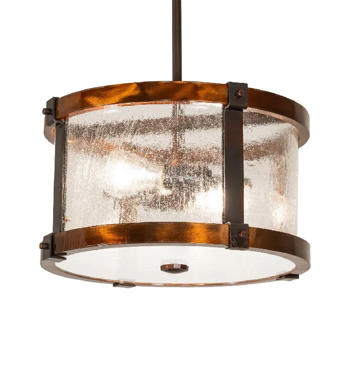 Industrial Lighting for Metal Fabrication ShopsCilindro Two Light Pendant