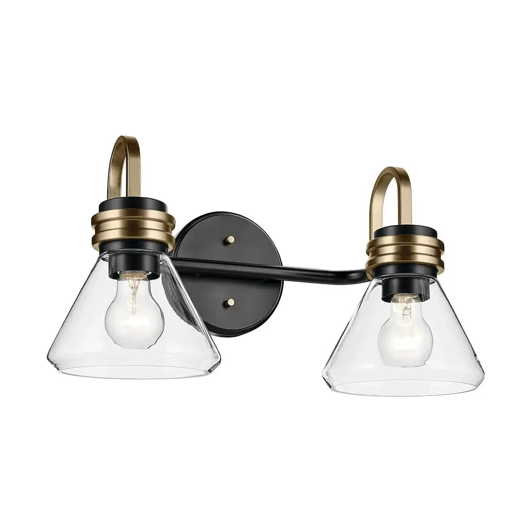 Track lighting for illuminating dining tablesFarum 19.25" 2-Light Vanity Light
