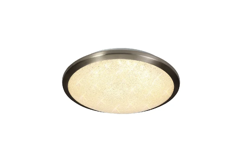 Commercial - grade track lighting for storesAgile Bathroom Flush Ceiling Light IP44 - Satin Nickel/Crystaline, 3yrs Warranty Small/Medium Commercial - grade track lighting for storesAgile Bathroom Flush Ceiling Light IP44 - Satin Nickel/Crystaline, 3yrs Warranty Small/Medium