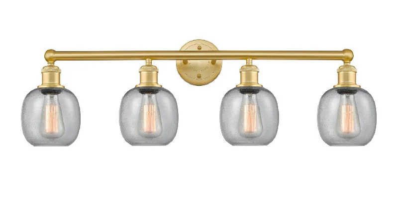 Durable Industrial Lighting for Harsh EnvironmentsEdison Four Light Bath Vanity