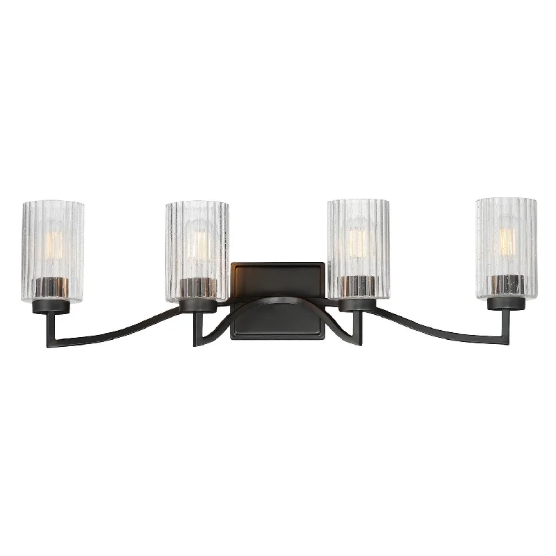 Industrial Lighting for Food Processing FactoriesRigata Four Light Bath Vanity