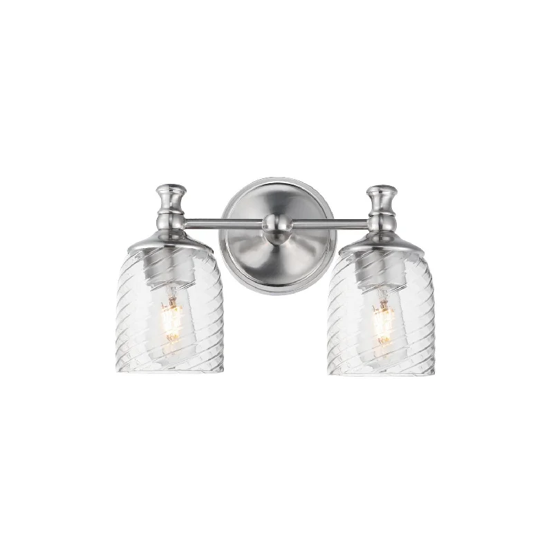Energy - Efficient Industrial Lighting for Cost - SavingsSwirl Two Light Wall Sconce Energy - Efficient Industrial Lighting for Cost - SavingsSwirl Two Light Wall Sconce