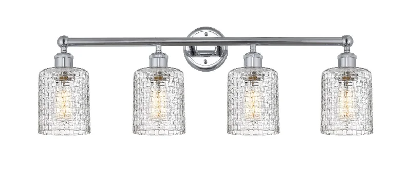 Industrial Lighting for Electronics ManufacturingEdison Four Light Bath Vanity