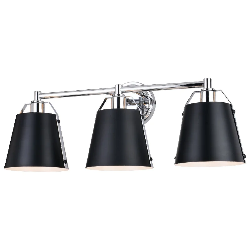 Industrial Lighting for Chemical PlantsBarrington Three Light Vanity