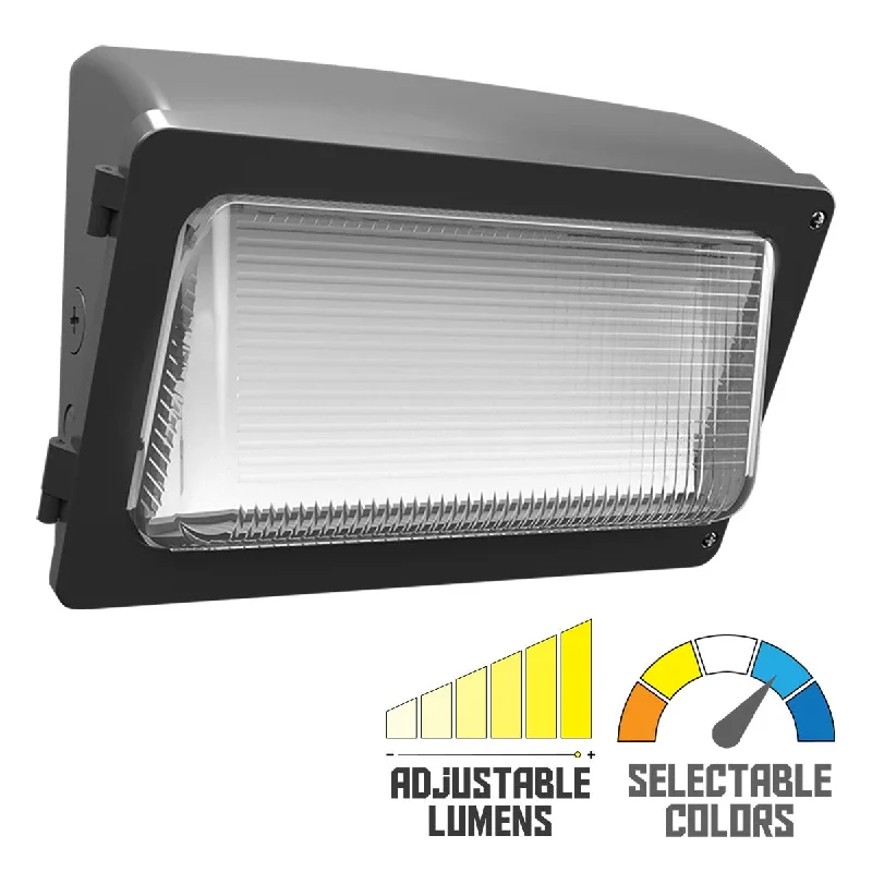 Corrosion - Resistant Industrial Lighting for Coastal FactoriesLED Wall Pack, 11500 Lumens, 80 Watts, 30K/40K/50K, 120-277V, 10 Years Warranty