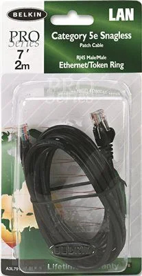 Track lighting for accentuating artworksBelkin Cat5E Snagless Patch Cable Rj45 Connectors 7 Ft. Black