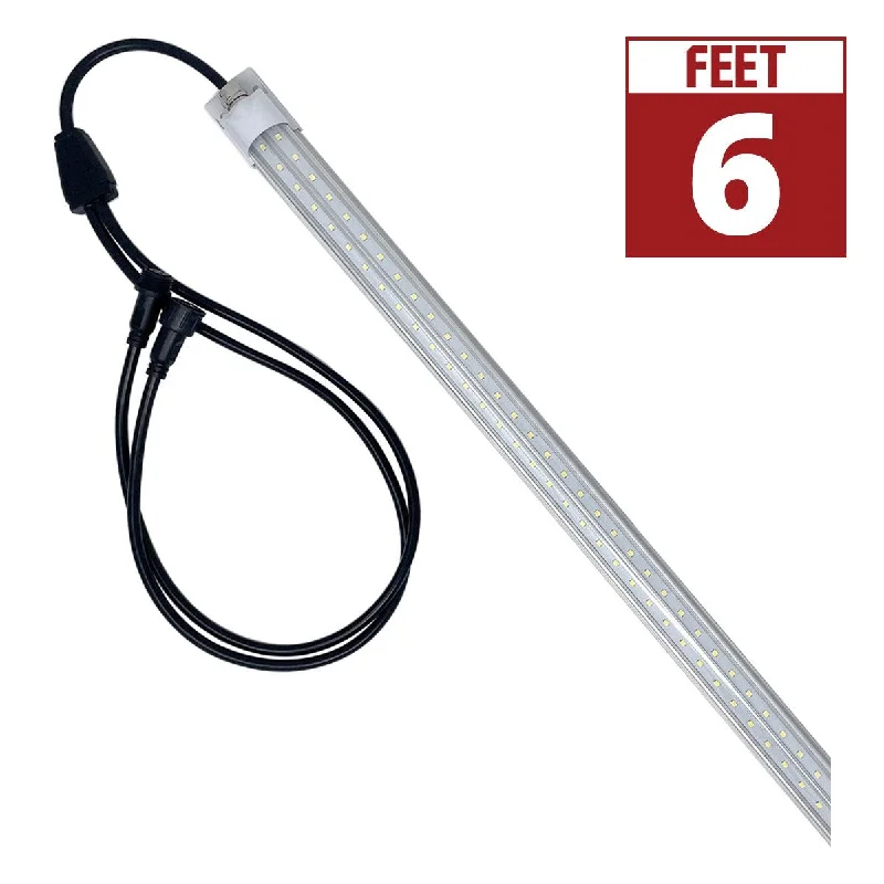 Industrial Lighting for Electronics Manufacturing6ft LED Cooler Light, 30W, 4000 Lumens, 5000K, Refrigerator Display Light Industrial Lighting for Electronics Manufacturing6ft LED Cooler Light, 30W, 4000 Lumens, 5000K, Refrigerator Display Light