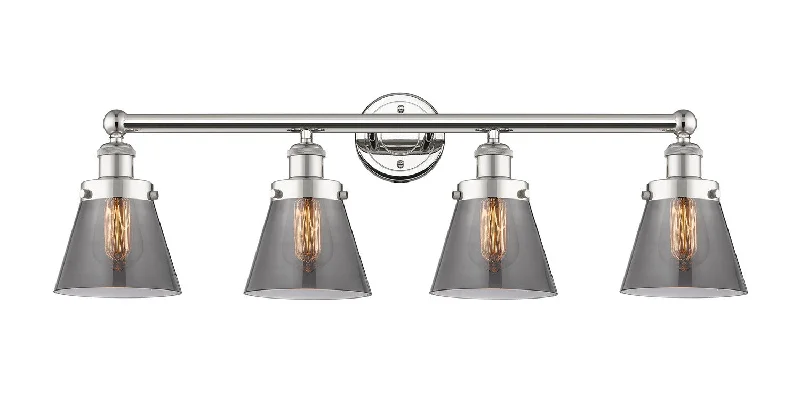 Industrial Lighting for Furniture FactoriesEdison Four Light Bath Vanity