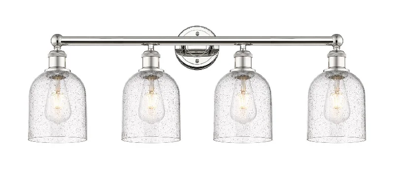 Waterproof Industrial Lighting for Wet AreasEdison Four Light Bath Vanity