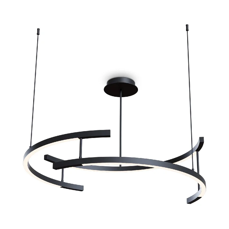 Outdoor - rated track lighting for patiosLine Centre Ceiling light Black - Finish