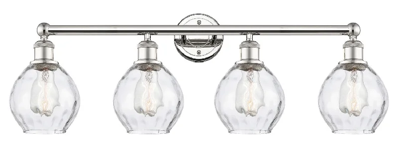 Industrial Lighting for Printing Press FacilitiesEdison Four Light Bath Vanity
