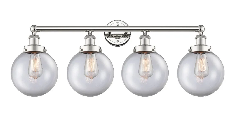 Industrial Lighting for Pharmaceutical ManufacturingEdison Four Light Bath Vanity