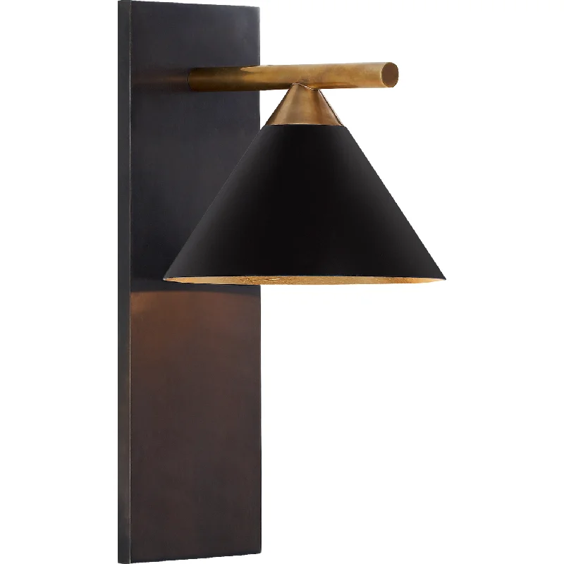 Track lighting with a decorative track designCleo Sconce