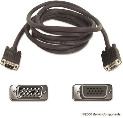 Outdoor - rated track lighting for patiosPro Series Svga Monitor Extension Cable Hd-15 10 Ft. Black