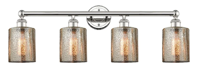 Industrial Wall - Mounted Lighting for Workshop WallsEdison Four Light Bath Vanity