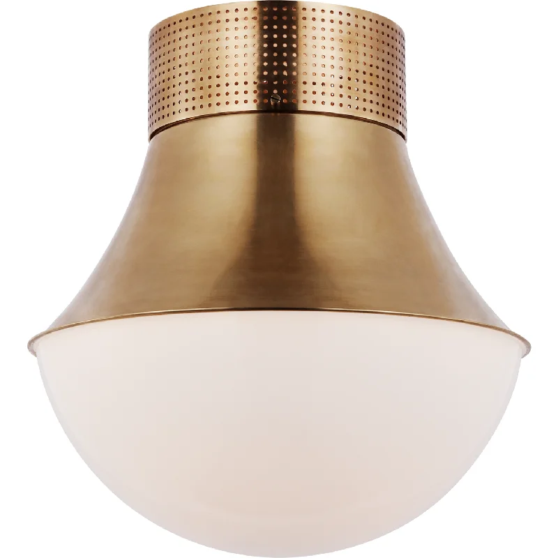 Track lighting for task lighting in workshopsPrecision 17" Flush Mount