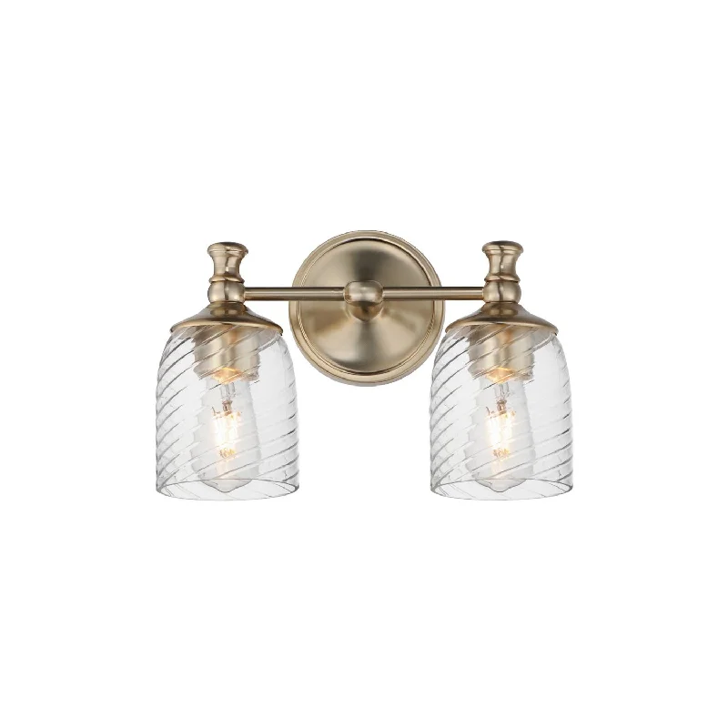 Industrial Flood Lighting for Outdoor Loading DocksSwirl Two Light Wall Sconce