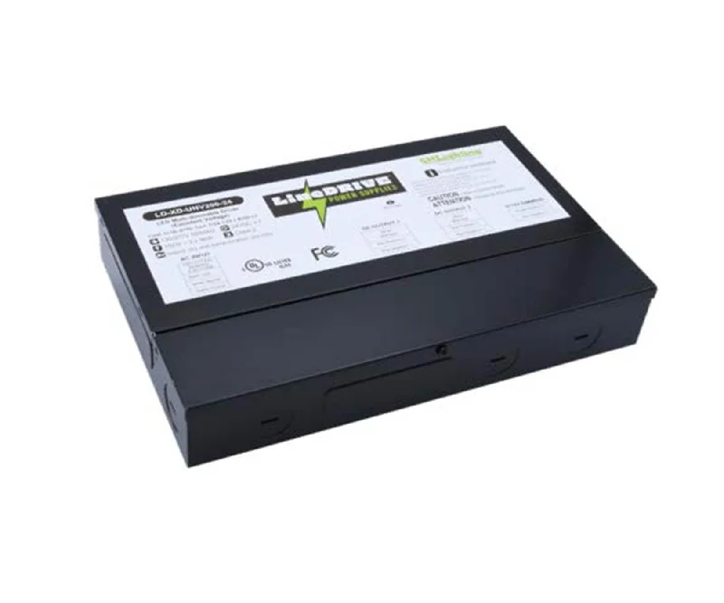 Industrial Lighting with High CRI (Color Rendering Index) for True Color PerceptionLineDRIVE 180 Watts, 12VDC LED Driver, Triac, ELV, MLV and 0-10V Dimming, 120-277V Input Industrial Lighting with High CRI (Color Rendering Index) for True Color PerceptionLineDRIVE 180 Watts, 12VDC LED Driver, Triac, ELV, MLV and 0-10V Dimming, 120-277V Input