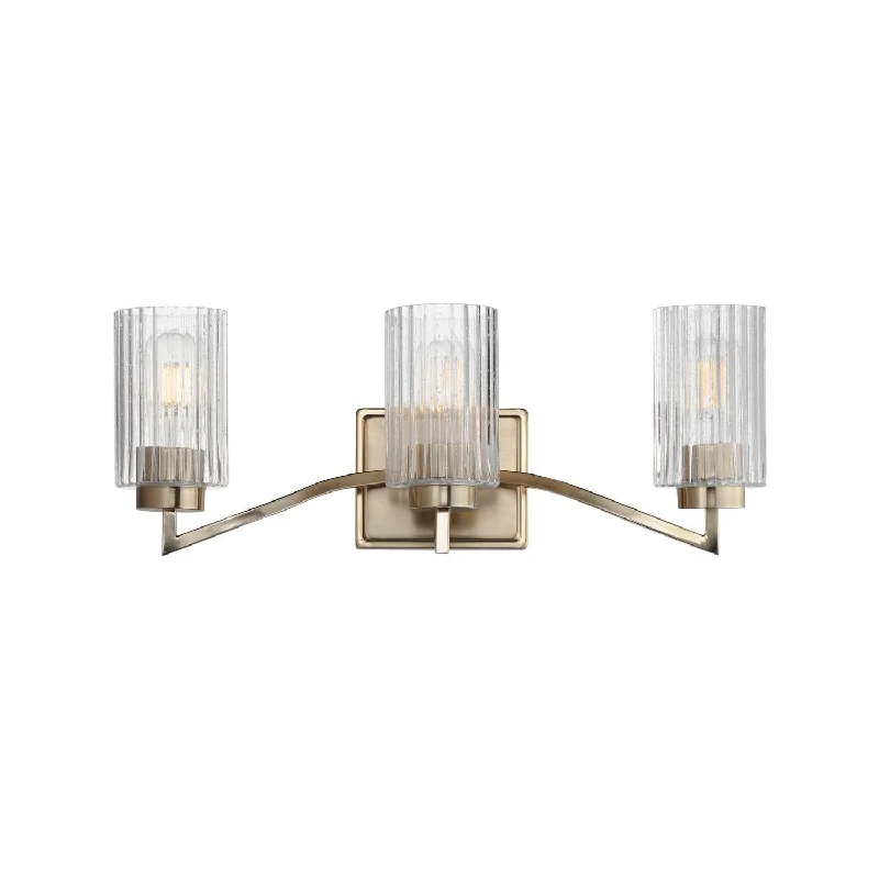 Industrial Exit Sign Lighting for Quick EvacuationRigata Three Light Bath Vanity