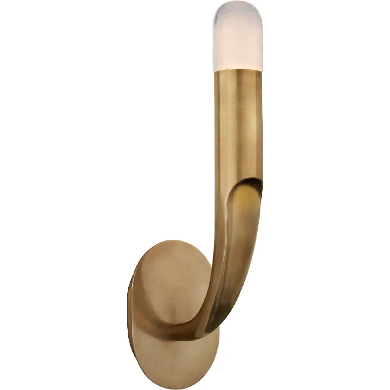 Track lighting for creating a focal pointVerso Single Sconce