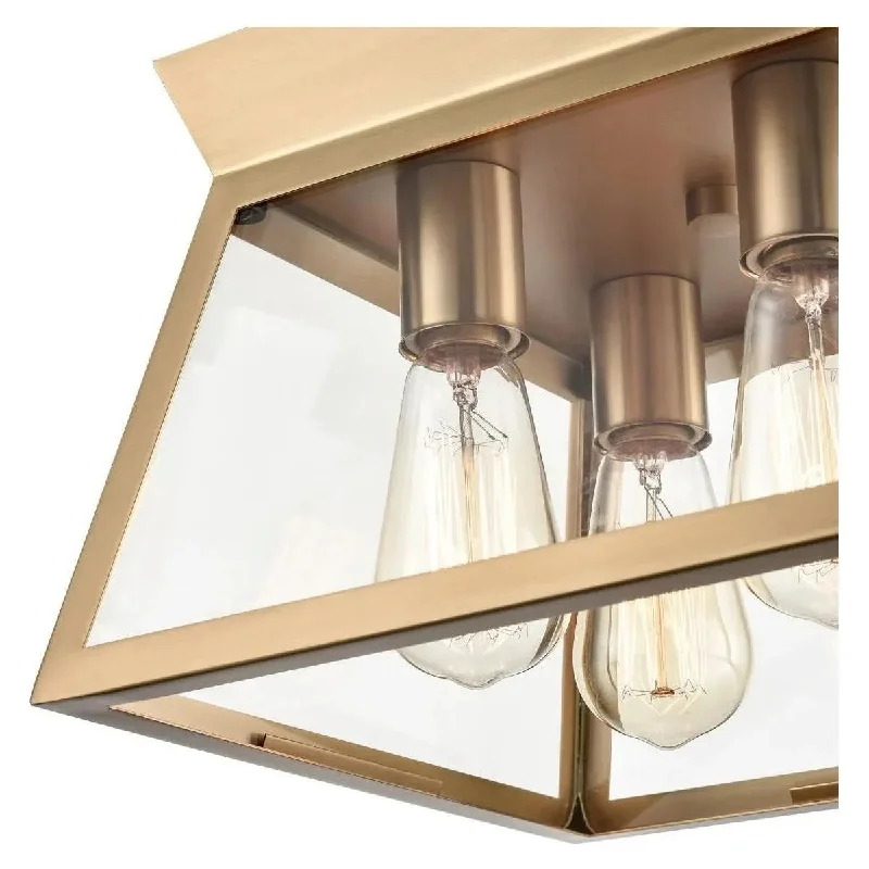Track lighting for illuminating dining tablesLucian Flush Mount
