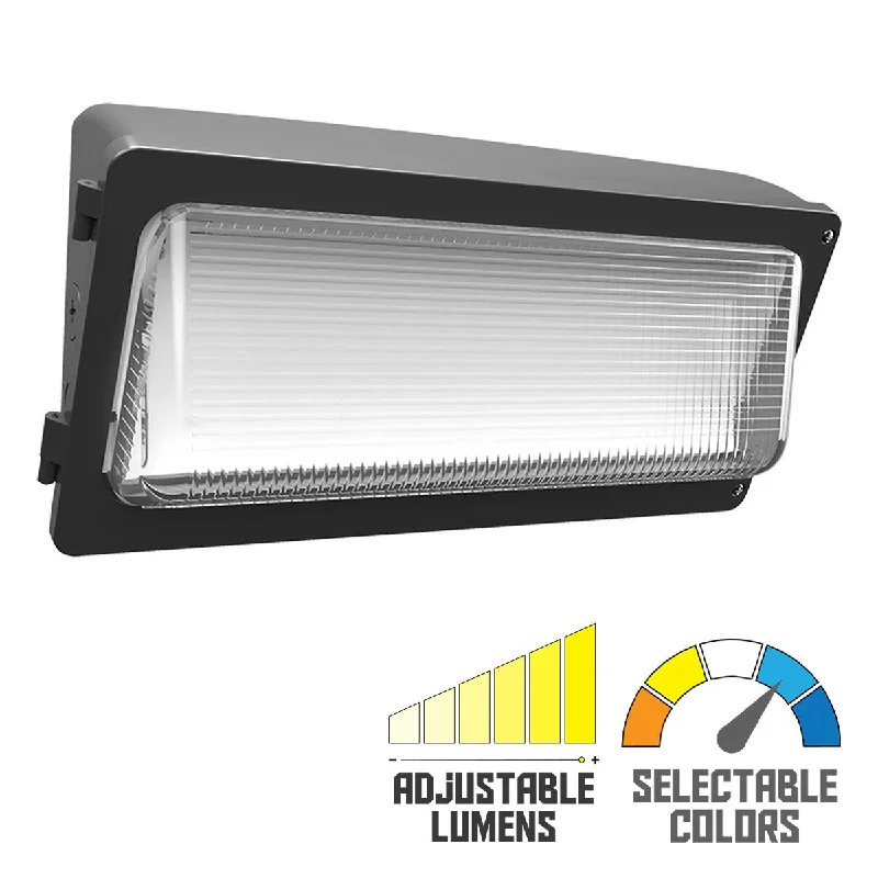 Industrial Task Lighting for Precision WorkstationsLED Wall Pack, 19000 Lumens, 130 Watts, 30K/40K/50K, 120-277V, 10 Years Warranty