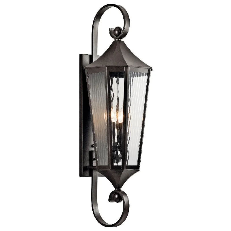 High - Bay LED Industrial Lighting for WarehousesRochdale 40 In 4-Lights Outdoor Wall Light With Clear Water Glass, Bronze Finish High - Bay LED Industrial Lighting for WarehousesRochdale 40 In 4-Lights Outdoor Wall Light With Clear Water Glass, Bronze Finish