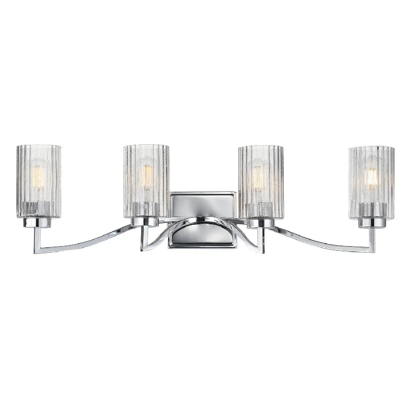 Corrosion - Resistant Industrial Lighting for Coastal FactoriesRigata Four Light Bath Vanity Corrosion - Resistant Industrial Lighting for Coastal FactoriesRigata Four Light Bath Vanity