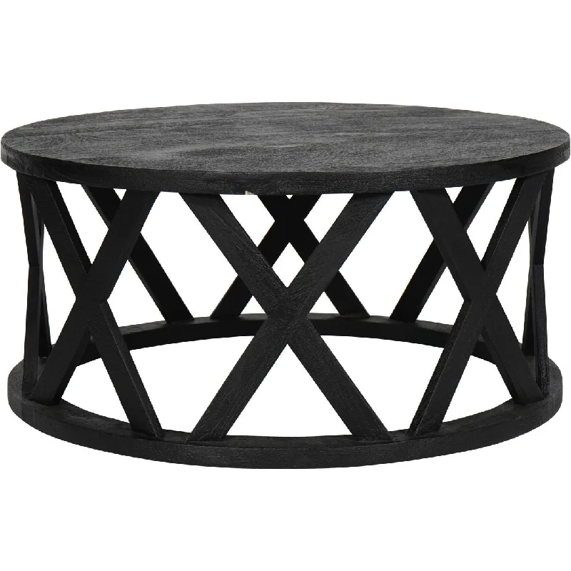 Track lighting for illuminating walkwaysCali Solid Wooden Coffee Table in Black