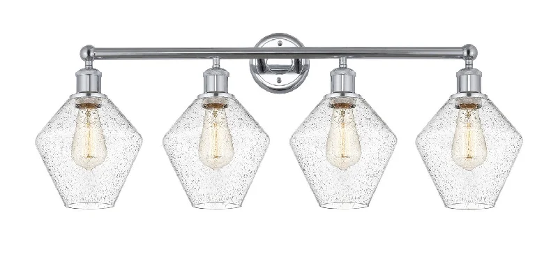 Industrial Ceiling - Mounted Lighting for Assembly PlantsDowntown Urban Four Light Bath Vanity Industrial Ceiling - Mounted Lighting for Assembly PlantsDowntown Urban Four Light Bath Vanity