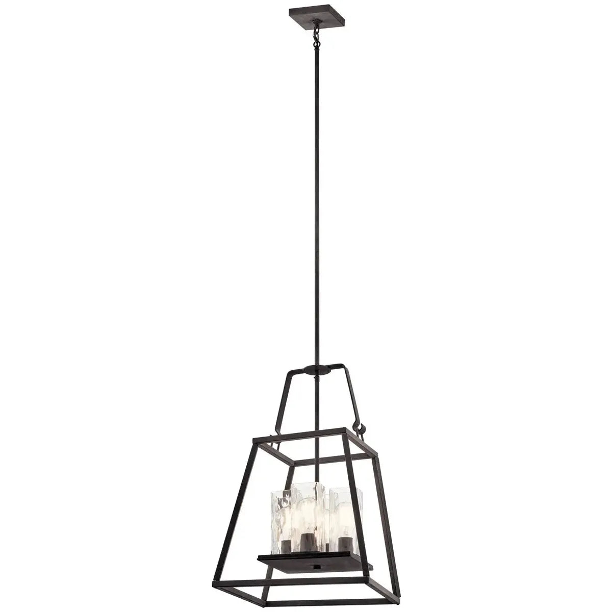 White track lighting for a clean lookEllamae 25.87" 4-Light Pendant