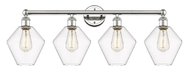 Durable Industrial Lighting for Harsh EnvironmentsDowntown Urban Four Light Bath Vanity Durable Industrial Lighting for Harsh EnvironmentsDowntown Urban Four Light Bath Vanity