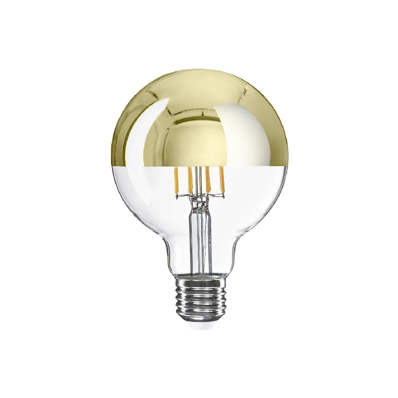 Track lighting with a decorative track designLED Filament Large Globe G95 7W 650LM E27 Half Cup Gold 2700K Dimmable Track lighting with a decorative track designLED Filament Large Globe G95 7W 650LM E27 Half Cup Gold 2700K Dimmable