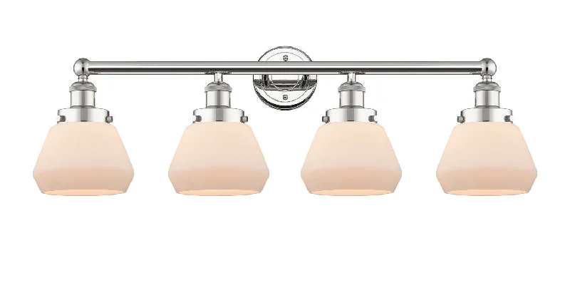 Industrial Lighting for Pharmaceutical ManufacturingEdison Four Light Bath Vanity