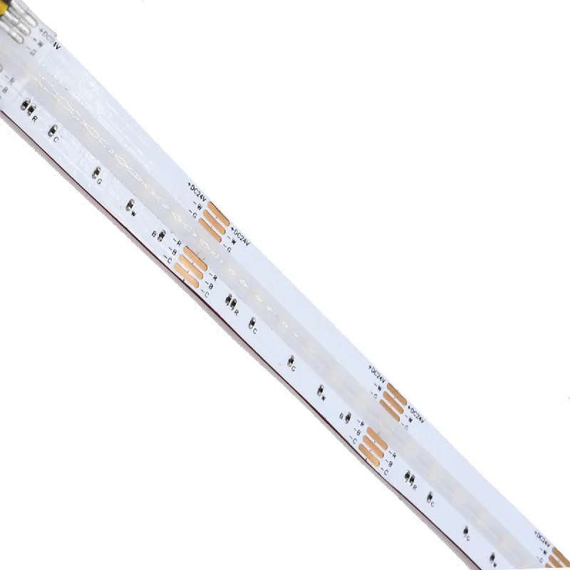 Dimmable Industrial Lighting for Ambiance ControlLTR-S Spec COB LED Strip Light, 16Ft Reel, RGB+ Tunable White 2700K to 6000K, 5.0 watts per Ft, 24V