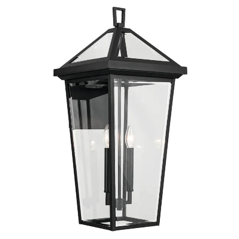 High - Bay LED Industrial Lighting for WarehousesRegenge 26 In 2-Lights Outdoor Wall Light With Clear Beveled Glass, Black Finish High - Bay LED Industrial Lighting for WarehousesRegenge 26 In 2-Lights Outdoor Wall Light With Clear Beveled Glass, Black Finish