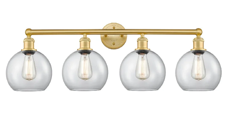Industrial Ceiling - Mounted Lighting for Assembly PlantsDowntown Urban Four Light Bath Vanity Industrial Ceiling - Mounted Lighting for Assembly PlantsDowntown Urban Four Light Bath Vanity