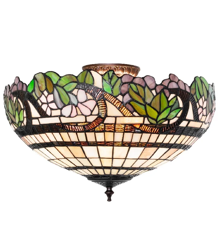 Industrial Task Lighting for Precision WorkstationsHandel Grapevine Four Light Flushmount Industrial Task Lighting for Precision WorkstationsHandel Grapevine Four Light Flushmount