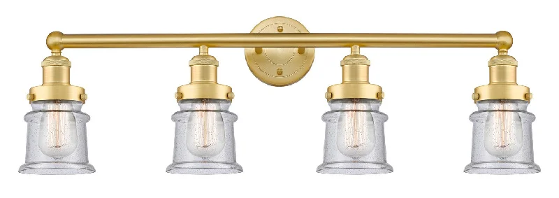 Industrial Lighting for Pharmaceutical ManufacturingEdison Four Light Bath Vanity