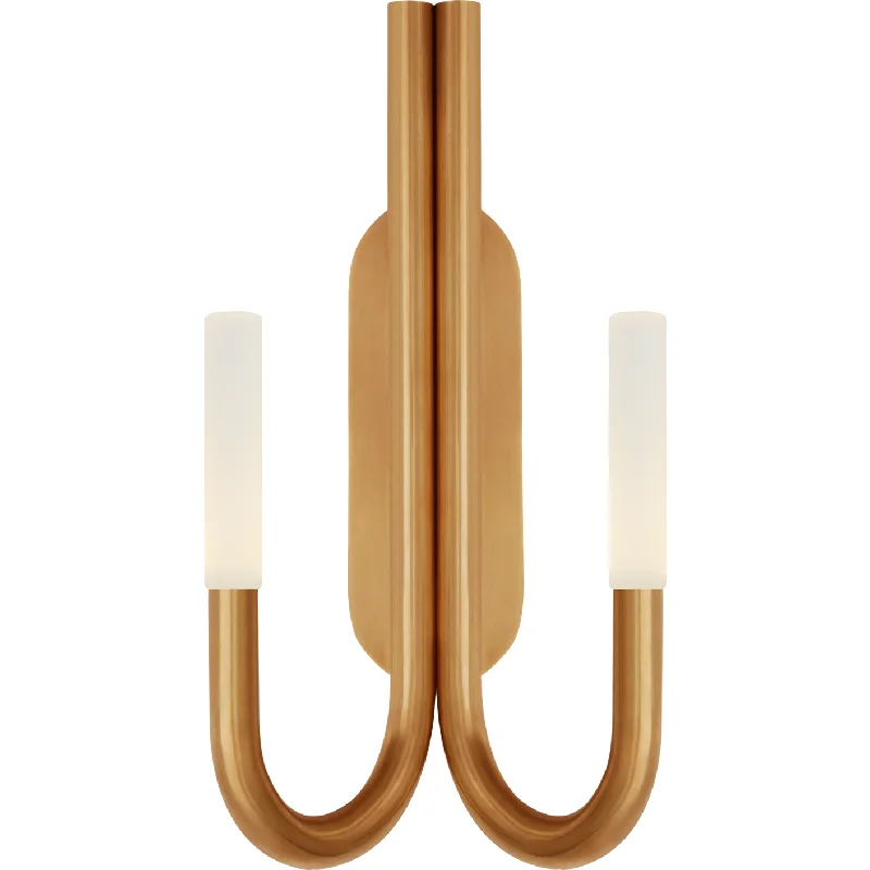 Track lighting for illuminating dining tablesRousseau Double Wall Sconce