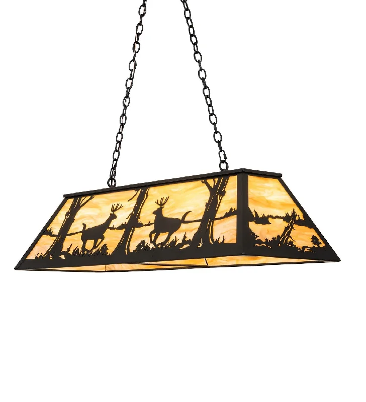Industrial Lighting for Furniture FactoriesDeer At Lake Six Light Pendant