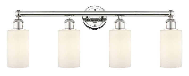 Industrial Lighting for Printing Press FacilitiesEdison Four Light Bath Vanity