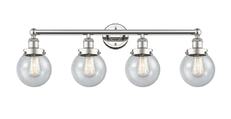 Corrosion - Resistant Industrial Lighting for Coastal FactoriesEdison Four Light Bath Vanity Corrosion - Resistant Industrial Lighting for Coastal FactoriesEdison Four Light Bath Vanity