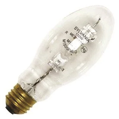 Track lighting with a sleek profileSylvania Metalarc Metal Halide Lamp E17 150 Watt 95 Volts E26 Medium Clear Universal Burn 20 Per Case Track lighting with a sleek profileSylvania Metalarc Metal Halide Lamp E17 150 Watt 95 Volts E26 Medium Clear Universal Burn 20 Per Case