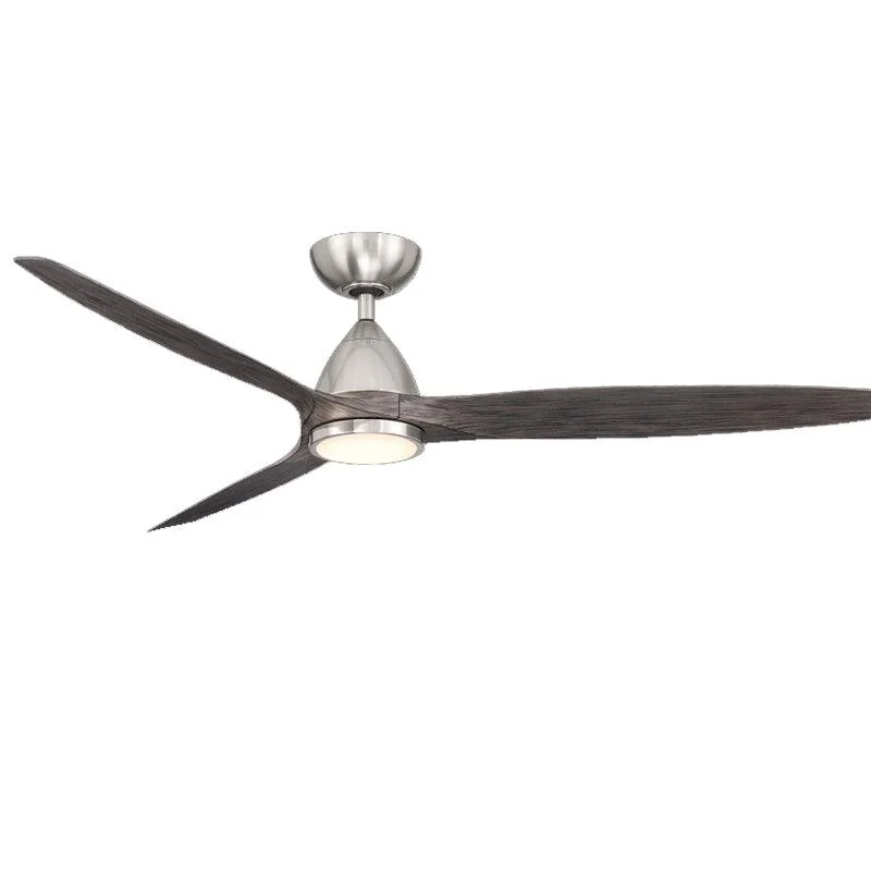 Industrial Ceiling - Mounted Lighting for Assembly PlantsSkylark 62 Inch Nickel 3000K LED Smart Ceiling Fan Industrial Ceiling - Mounted Lighting for Assembly PlantsSkylark 62 Inch Nickel 3000K LED Smart Ceiling Fan