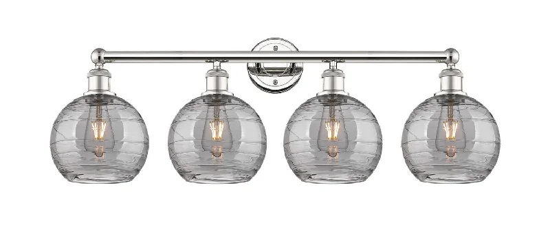 Industrial Lighting for Chemical PlantsDowntown Urban Four Light Bath Vanity