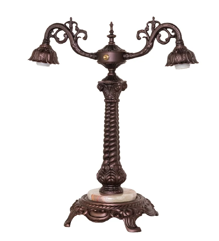 Low - Bay Industrial Lighting Fixtures for Small FactoriesRope Two Light Table Base Low - Bay Industrial Lighting Fixtures for Small FactoriesRope Two Light Table Base