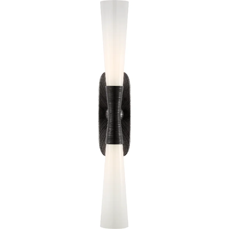 Dimmable track lighting for home officesUtopia 32" Double Bath Sconce